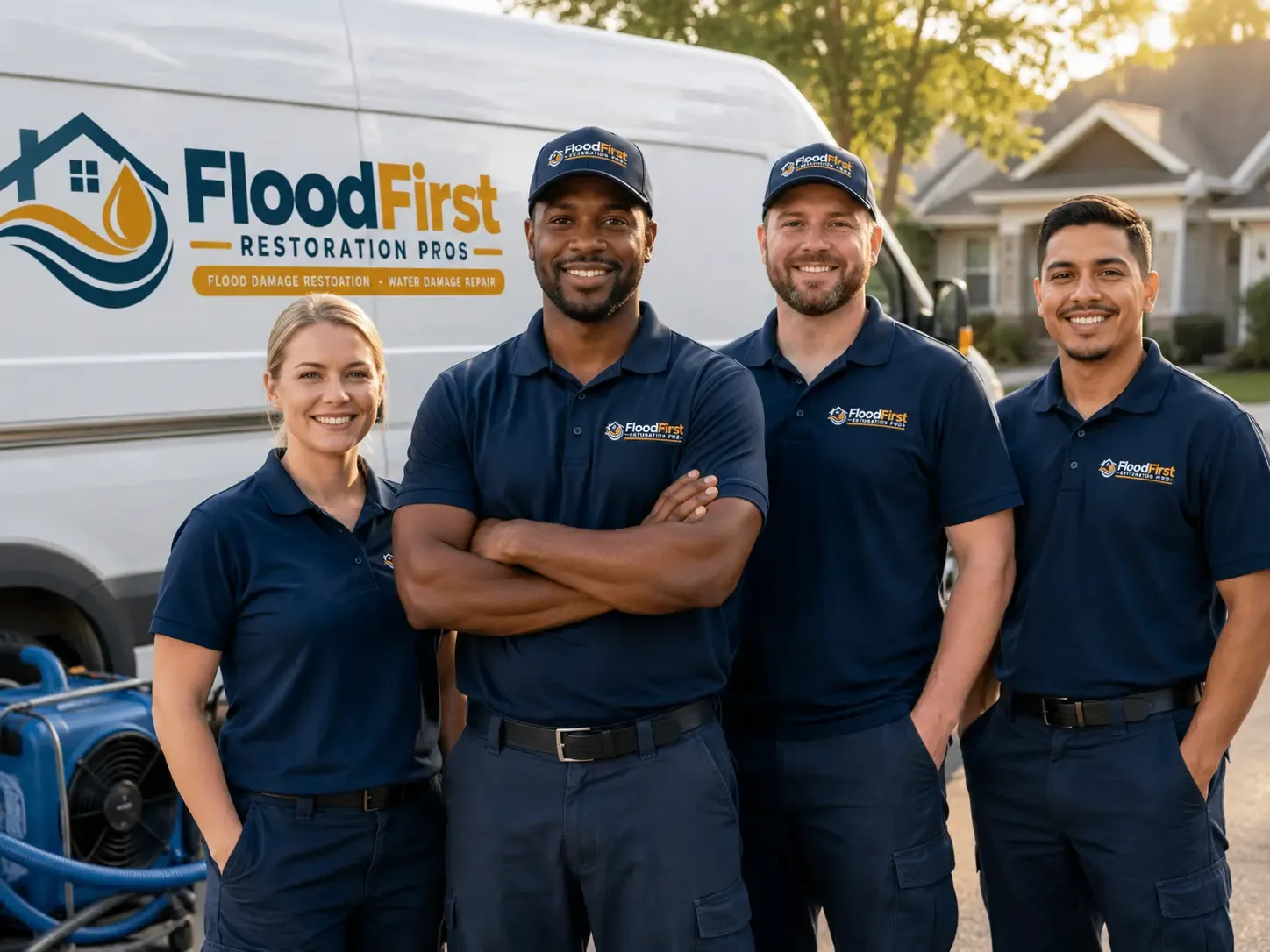 Flood Damage Restoration company in Badger, CA